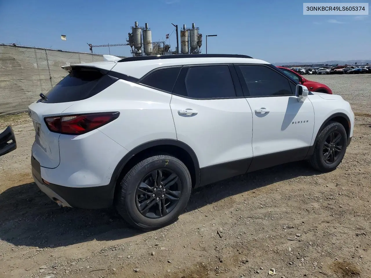 2020 Chevrolet Blazer 2Lt VIN: 3GNKBCR49LS605374 Lot: 56361556