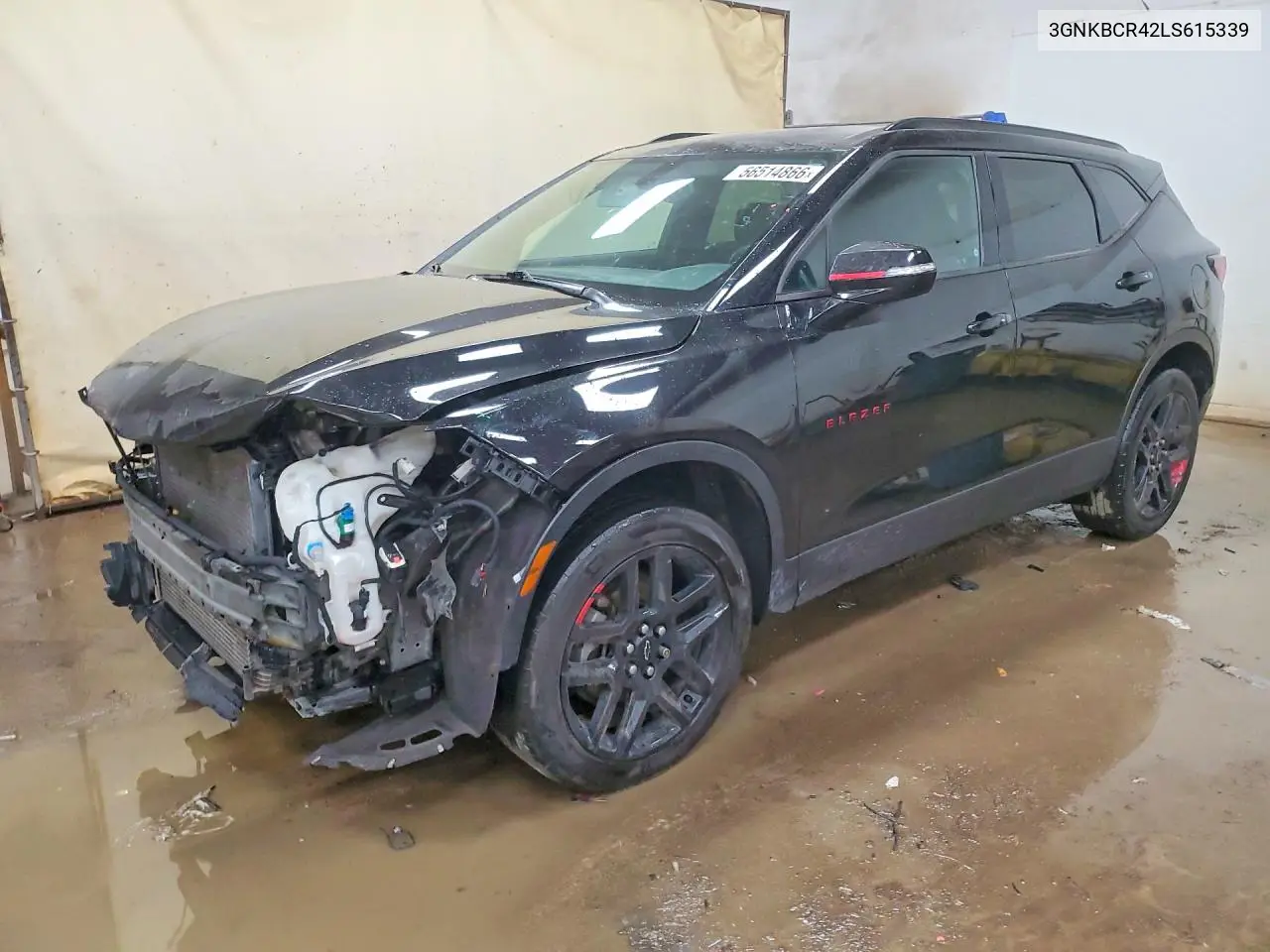 2020 Chevrolet Blazer 2Lt VIN: 3GNKBCR42LS615339 Lot: 56514866