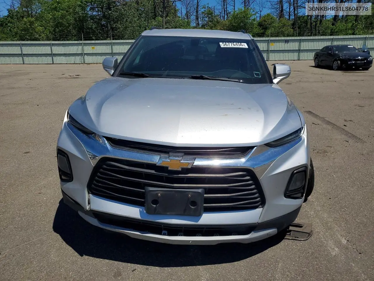 2020 Chevrolet Blazer 2Lt VIN: 3GNKBHRS1LS604778 Lot: 56776456