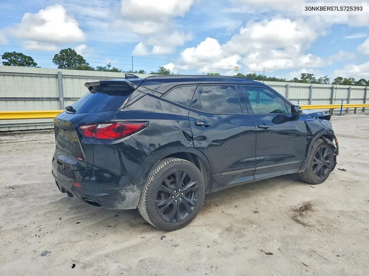 2020 Chevrolet Blazer Rs VIN: 3GNKBERS7LS725393 Lot: 56956476