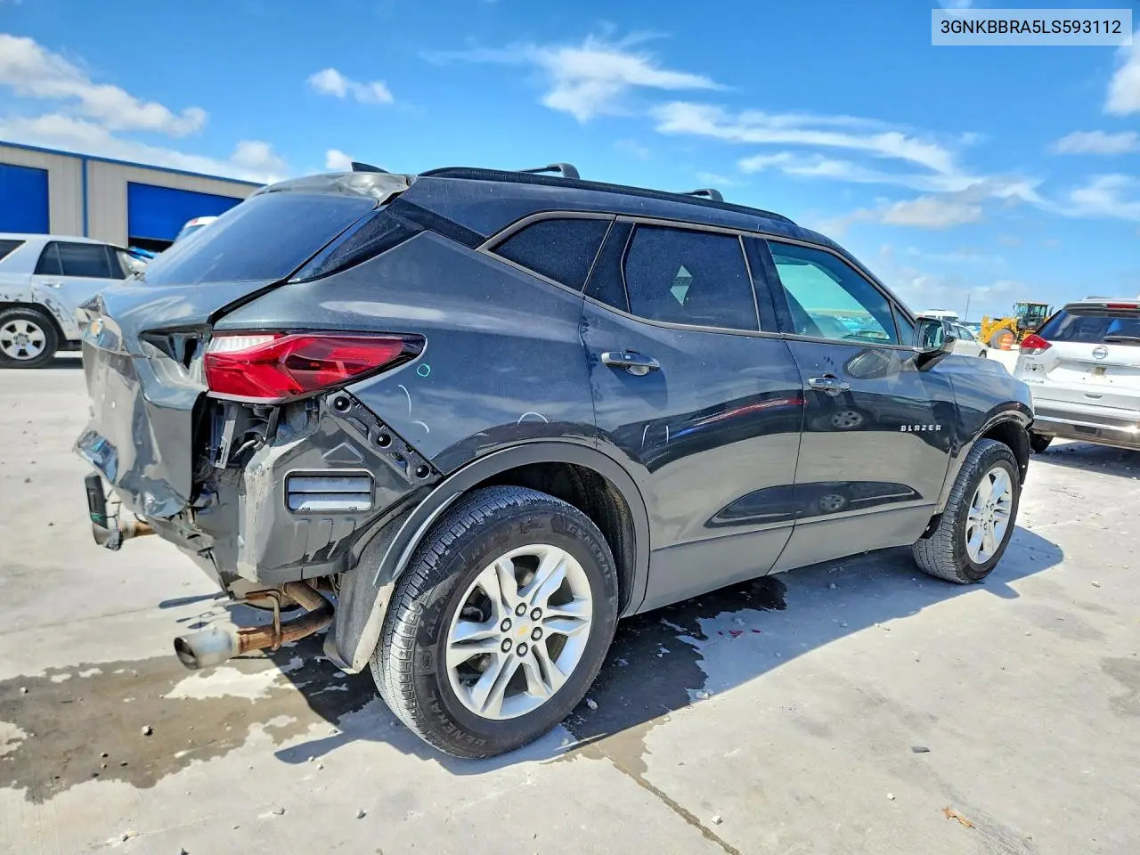 2020 Chevrolet Blazer 1Lt VIN: 3GNKBBRA5LS593112 Lot: 57252696
