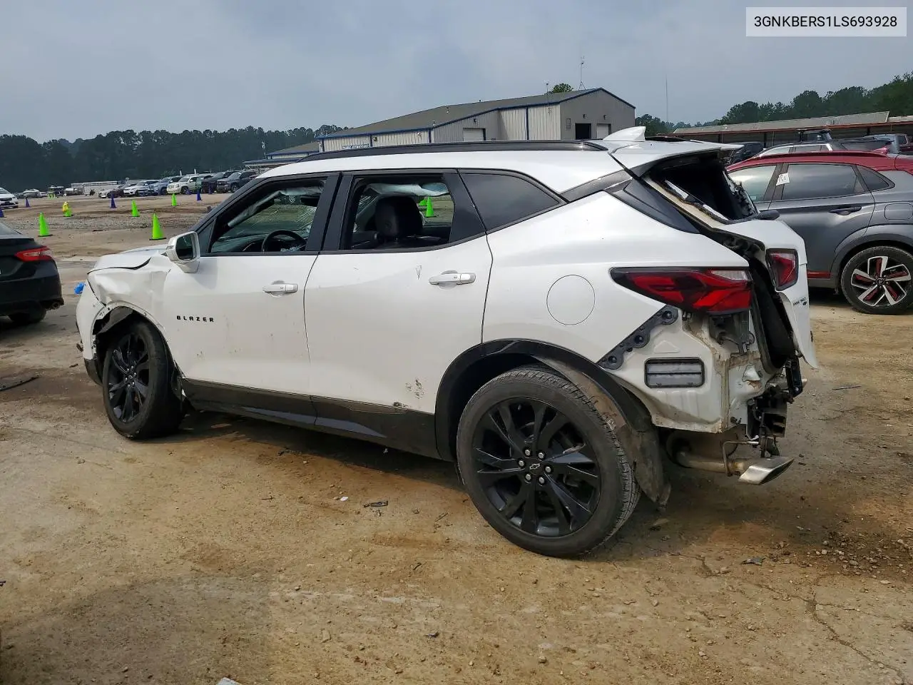 2020 Chevrolet Blazer Rs VIN: 3GNKBERS1LS693928 Lot: 58081416