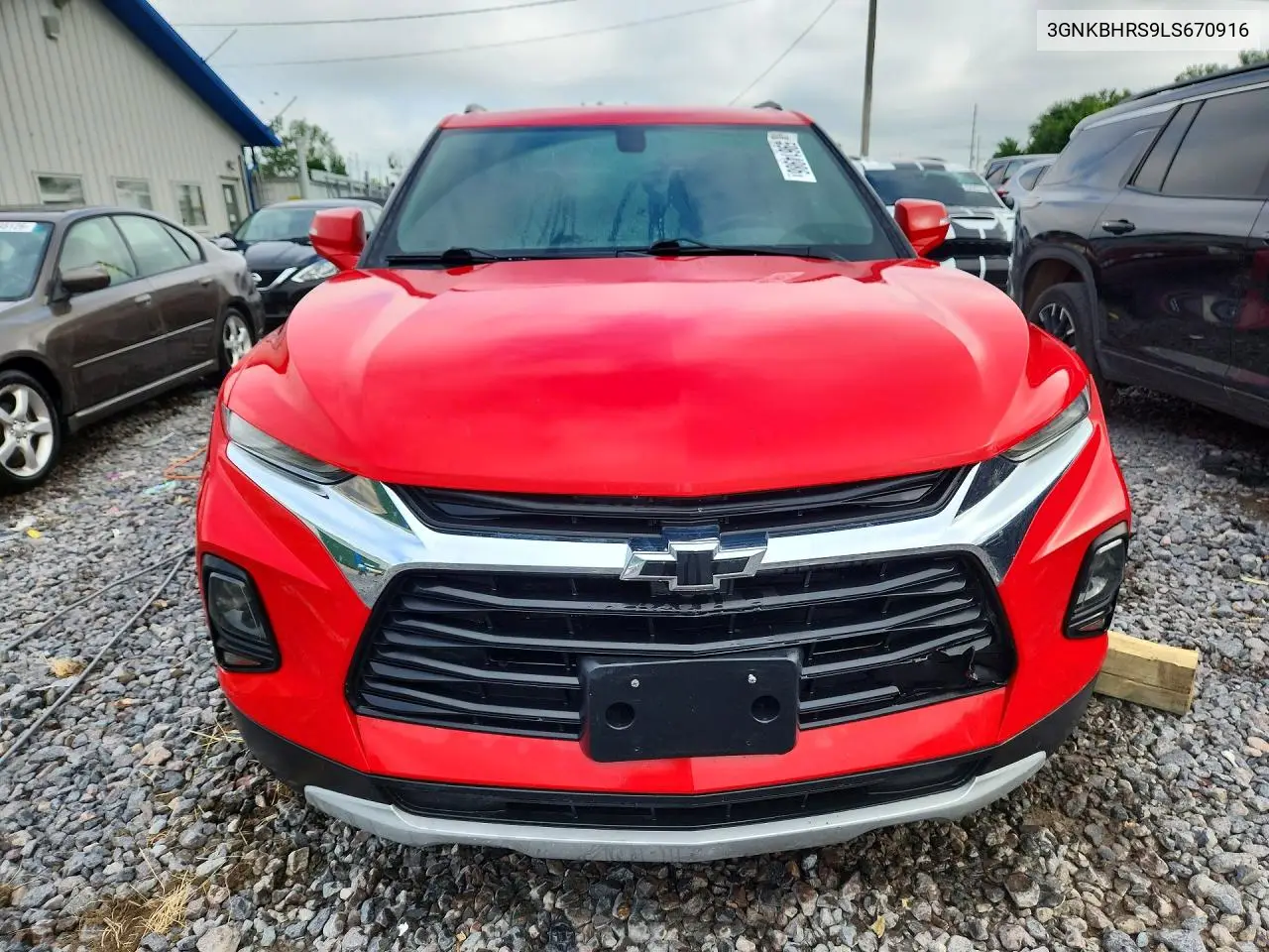2020 Chevrolet Blazer 2Lt VIN: 3GNKBHRS9LS670916 Lot: 59614986