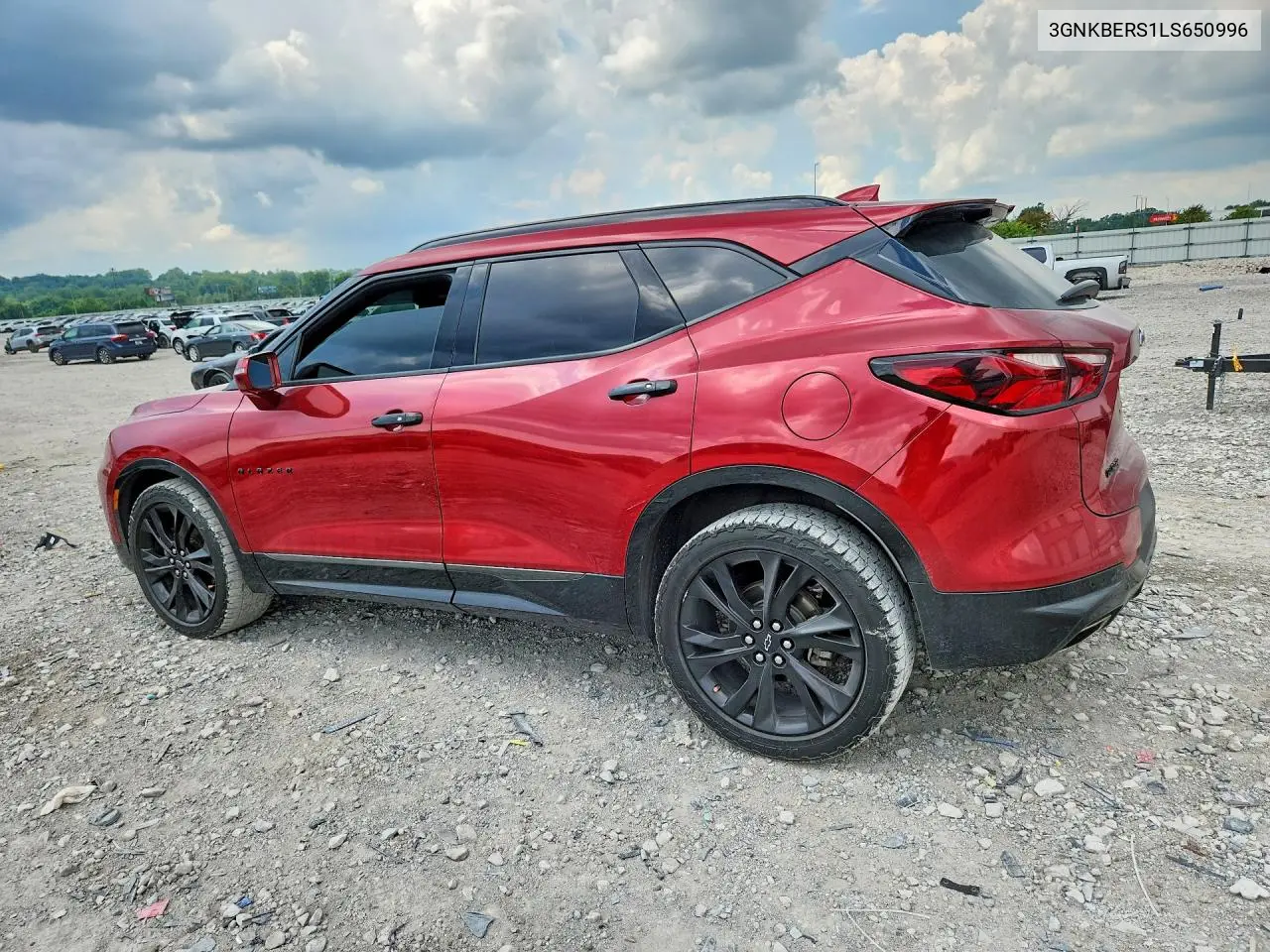 2020 Chevrolet Blazer Rs VIN: 3GNKBERS1LS650996 Lot: 59676246
