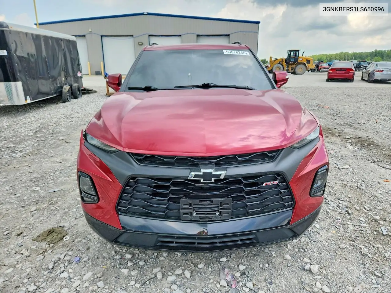 2020 Chevrolet Blazer Rs VIN: 3GNKBERS1LS650996 Lot: 59676246