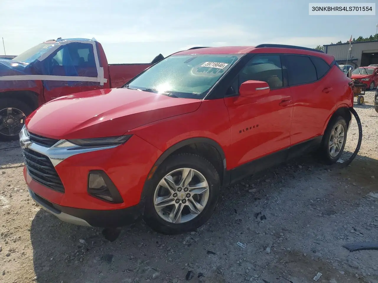 2020 Chevrolet Blazer 2Lt VIN: 3GNKBHRS4LS701554 Lot: 59719846