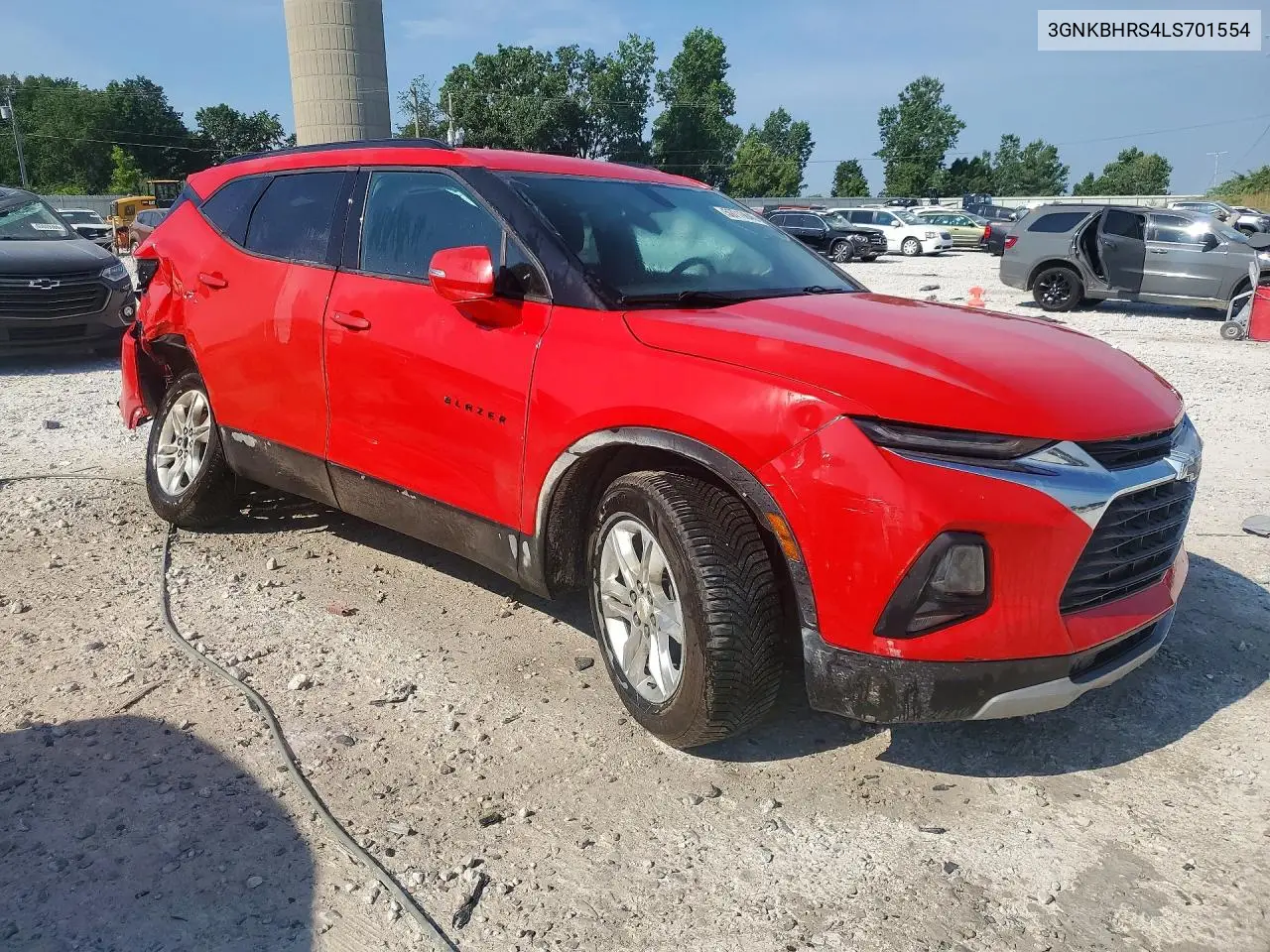 2020 Chevrolet Blazer 2Lt VIN: 3GNKBHRS4LS701554 Lot: 59719846