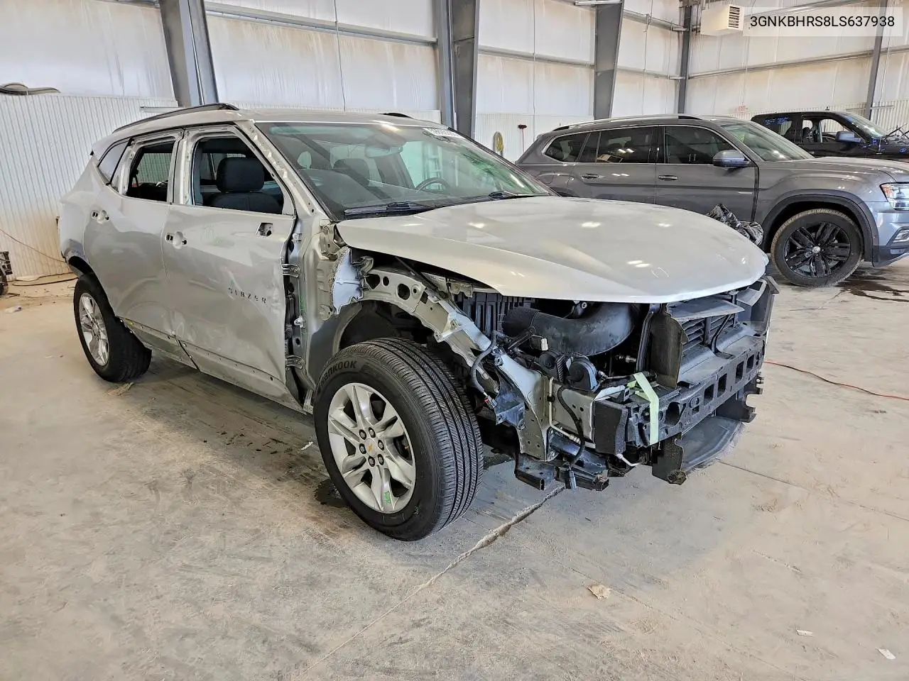 2020 Chevrolet Blazer 2Lt VIN: 3GNKBHRS8LS637938 Lot: 59899386