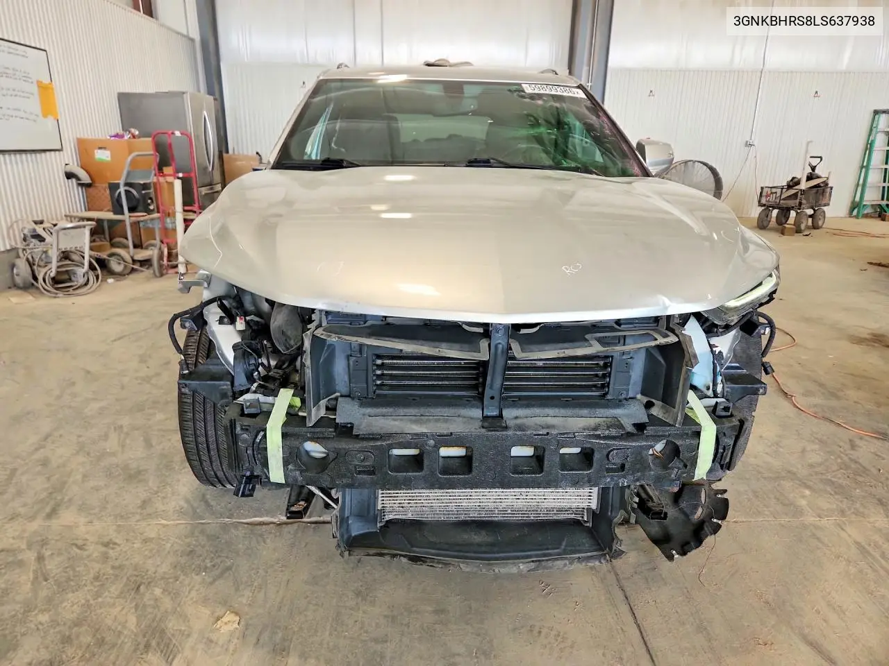 2020 Chevrolet Blazer 2Lt VIN: 3GNKBHRS8LS637938 Lot: 59899386