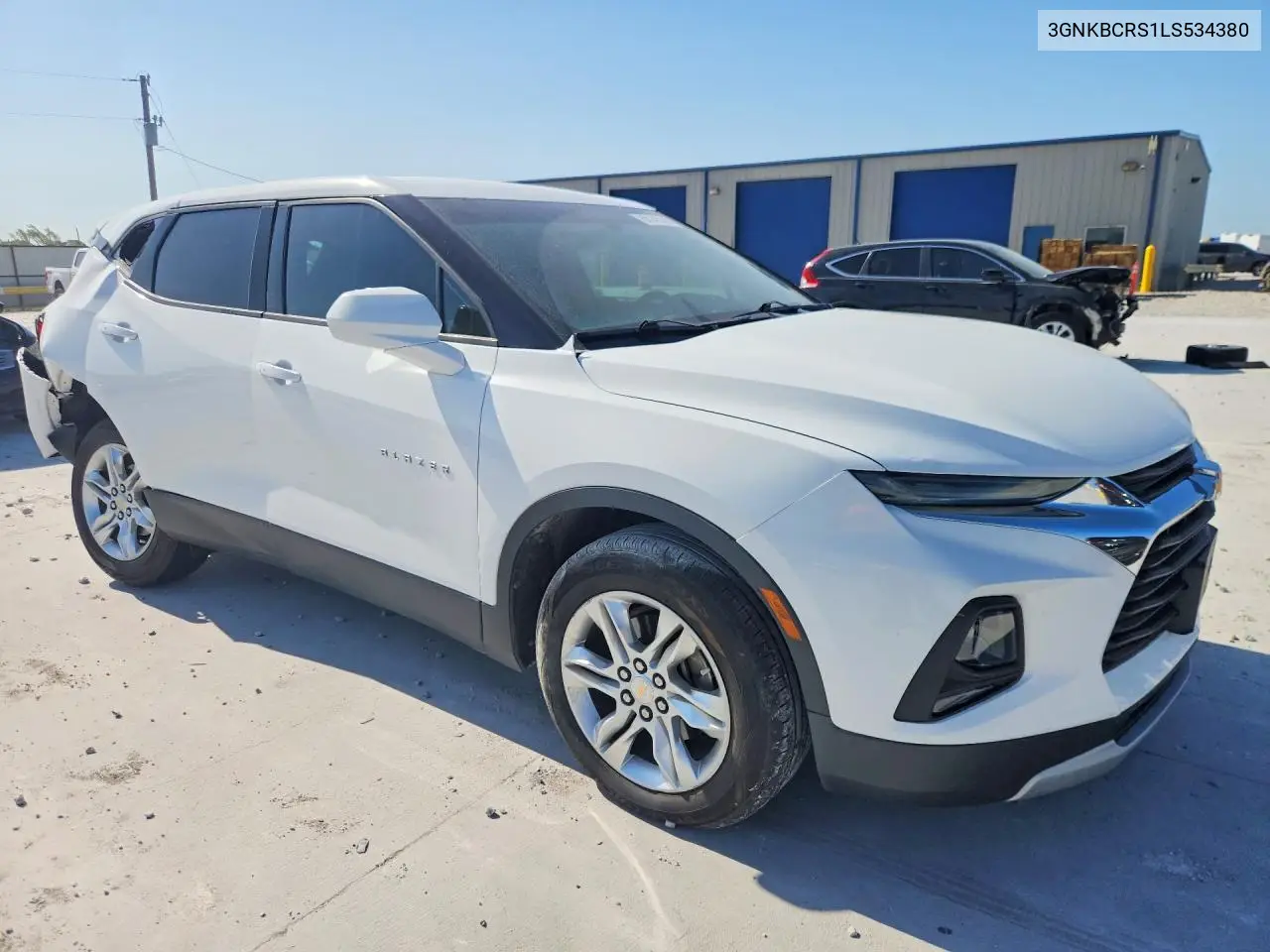 2020 Chevrolet Blazer 2Lt VIN: 3GNKBCRS1LS534380 Lot: 60142696
