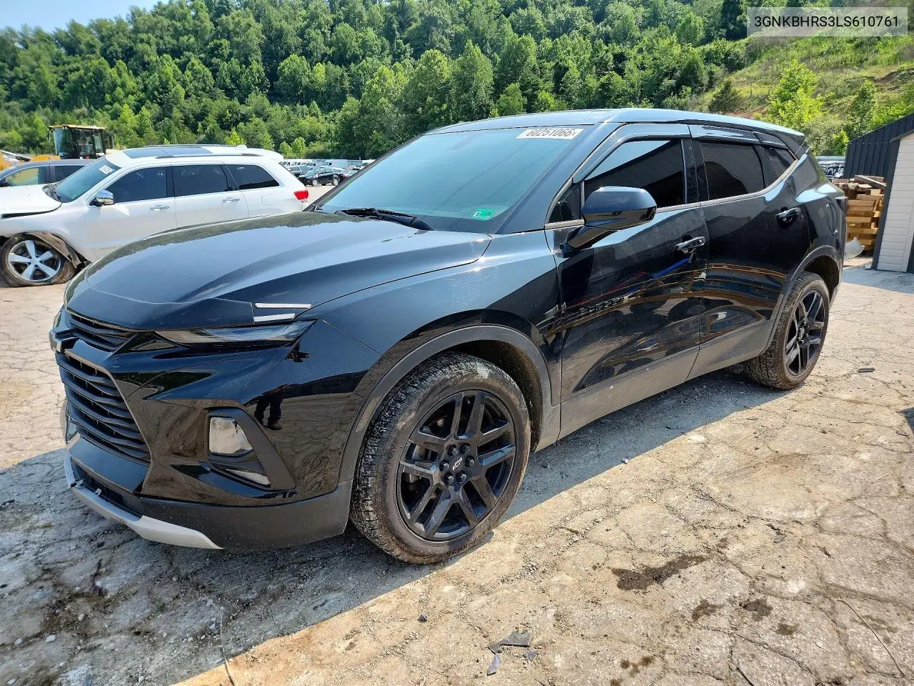 2020 Chevrolet Blazer 2Lt VIN: 3GNKBHRS3LS610761 Lot: 60251066