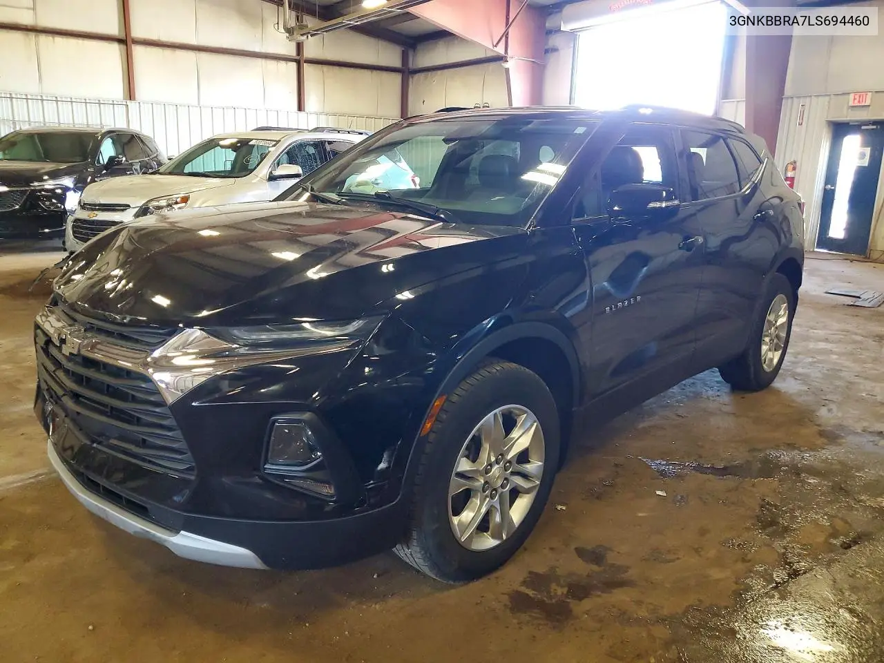 2020 Chevrolet Blazer 1Lt VIN: 3GNKBBRA7LS694460 Lot: 60367156