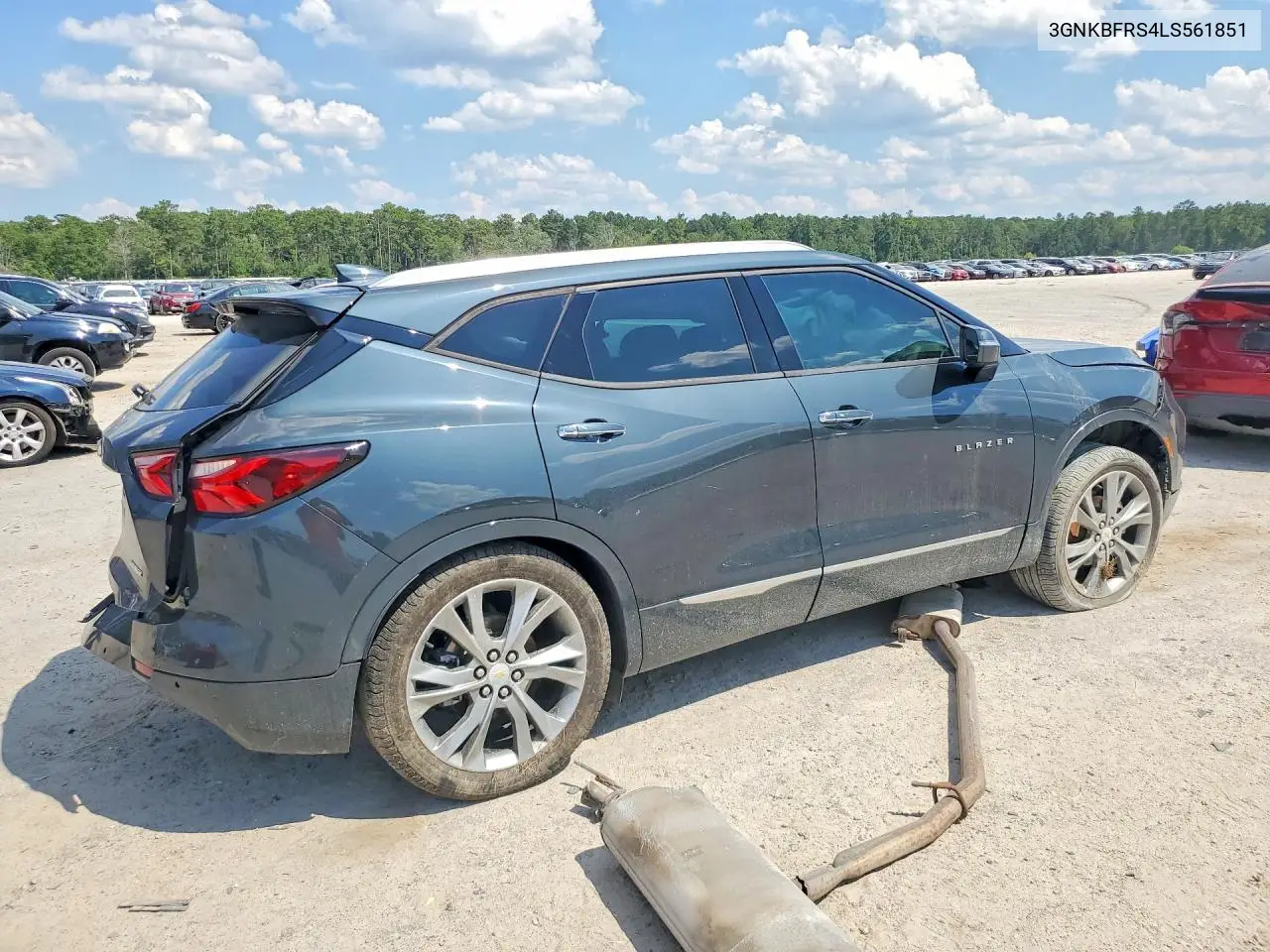 2020 Chevrolet Blazer Premier VIN: 3GNKBFRS4LS561851 Lot: 60475046