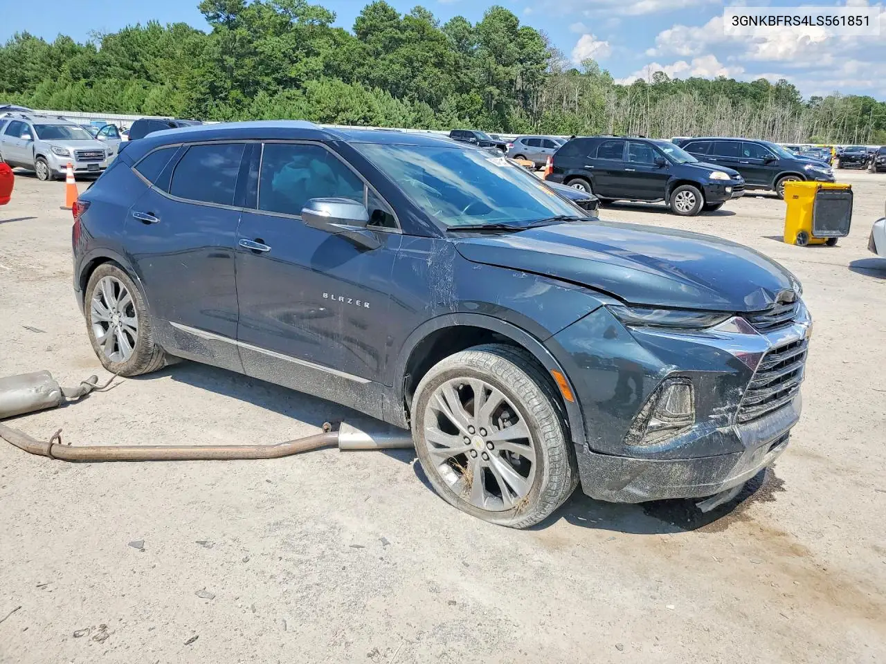 2020 Chevrolet Blazer Premier VIN: 3GNKBFRS4LS561851 Lot: 60475046