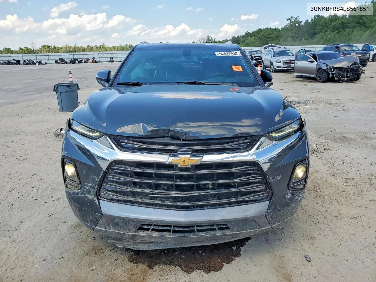 2020 Chevrolet Blazer Premier VIN: 3GNKBFRS4LS561851 Lot: 60475046