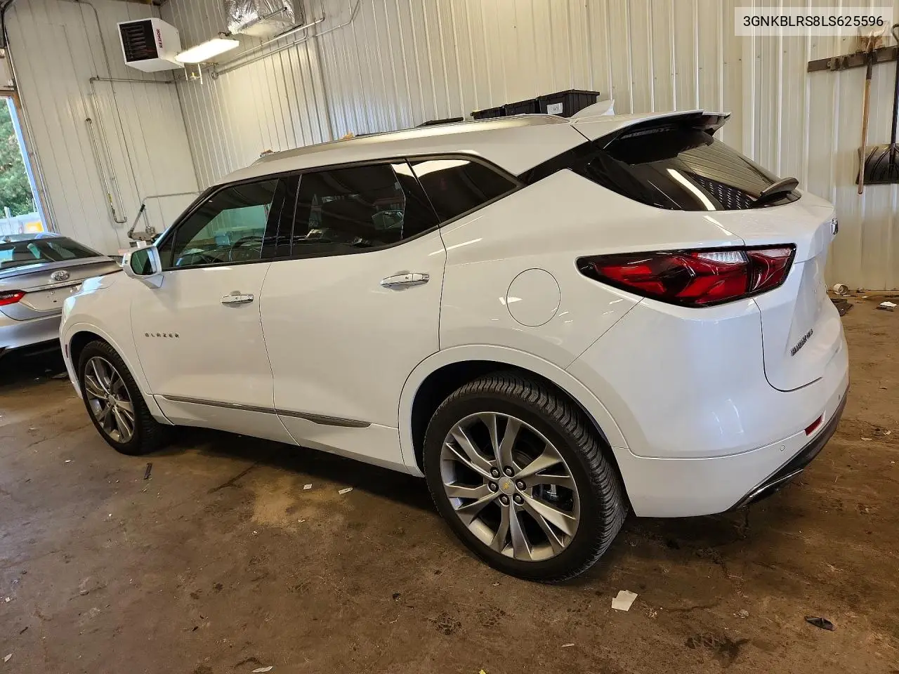 2020 Chevrolet Blazer Premier VIN: 3GNKBLRS8LS625596 Lot: 60900086