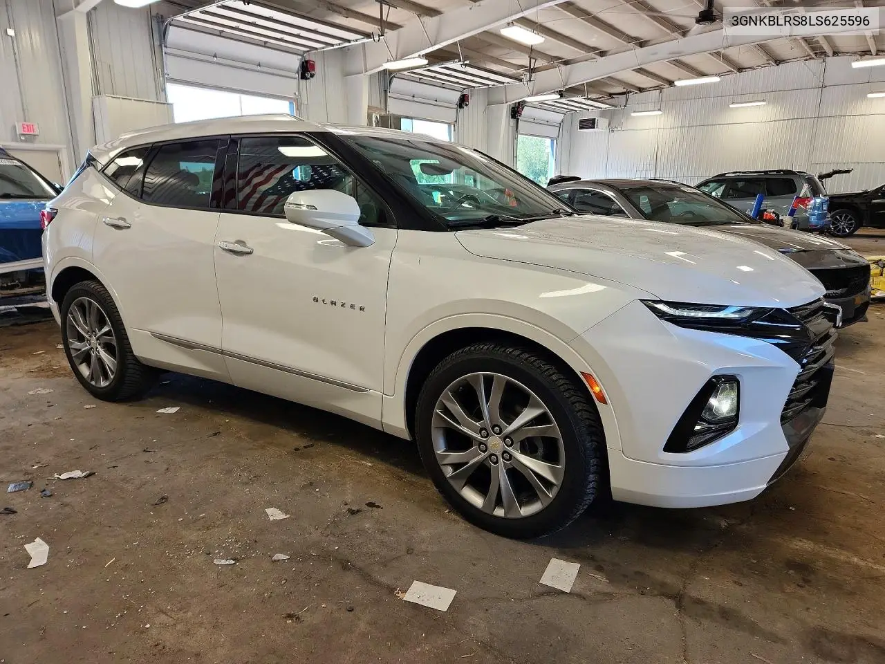 2020 Chevrolet Blazer Premier VIN: 3GNKBLRS8LS625596 Lot: 60900086