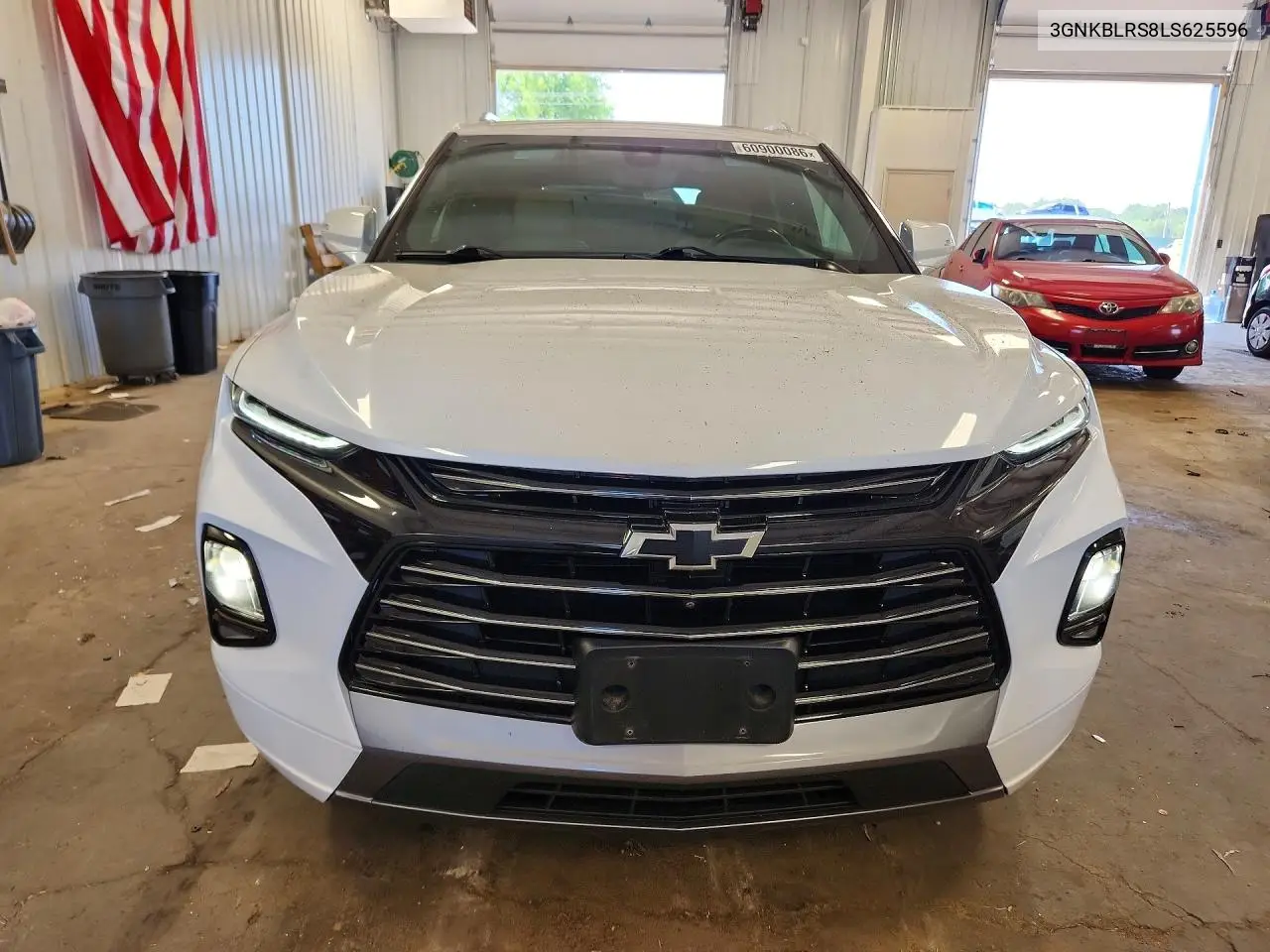 2020 Chevrolet Blazer Premier VIN: 3GNKBLRS8LS625596 Lot: 60900086