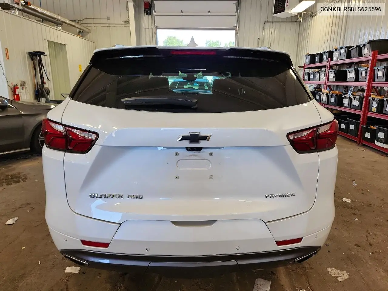 2020 Chevrolet Blazer Premier VIN: 3GNKBLRS8LS625596 Lot: 60900086