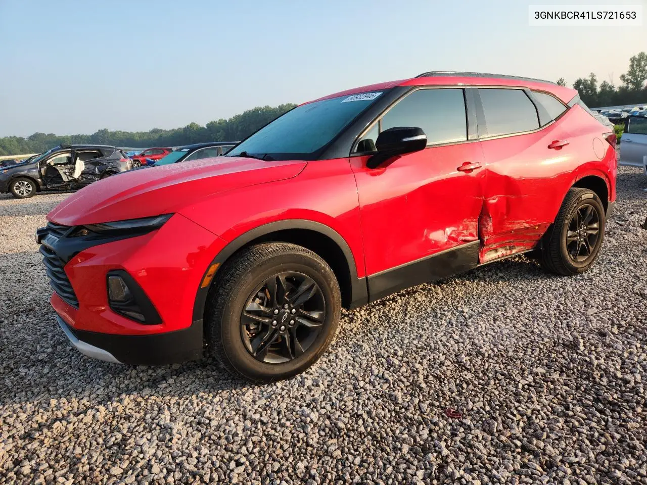 2020 Chevrolet Blazer 2Lt VIN: 3GNKBCR41LS721653 Lot: 60932946