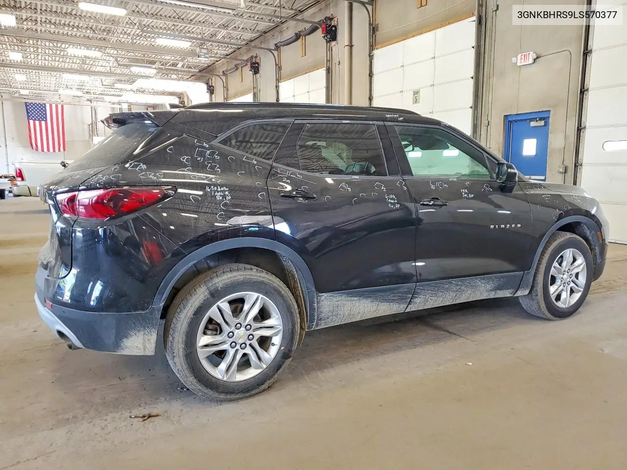 2020 Chevrolet Blazer 2Lt VIN: 3GNKBHRS9LS570377 Lot: 60940826