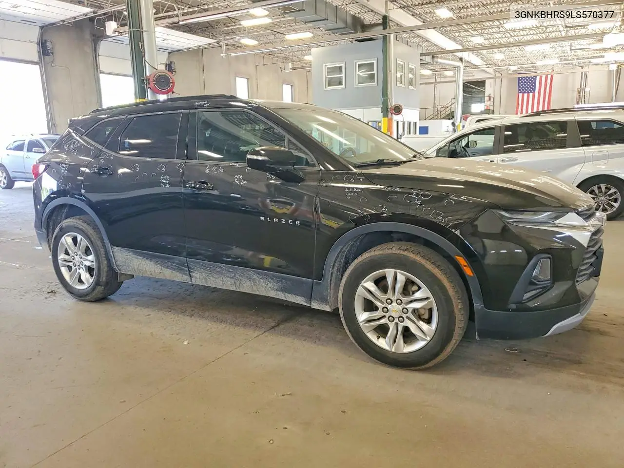 2020 Chevrolet Blazer 2Lt VIN: 3GNKBHRS9LS570377 Lot: 60940826