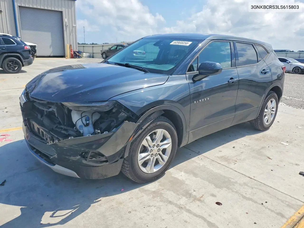 2020 Chevrolet Blazer 2Lt VIN: 3GNKBCRS3LS615803 Lot: 60968056