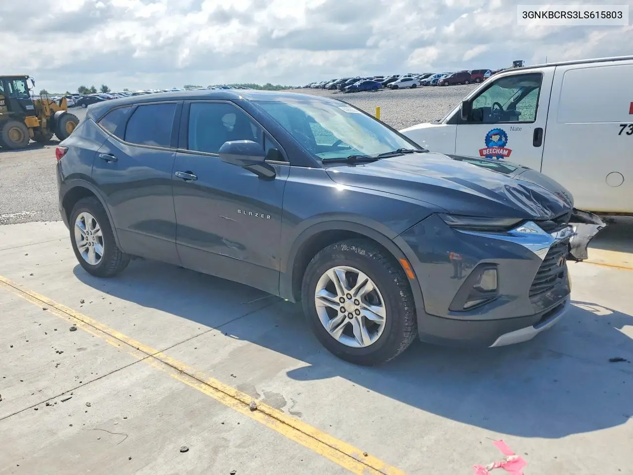 2020 Chevrolet Blazer 2Lt VIN: 3GNKBCRS3LS615803 Lot: 60968056