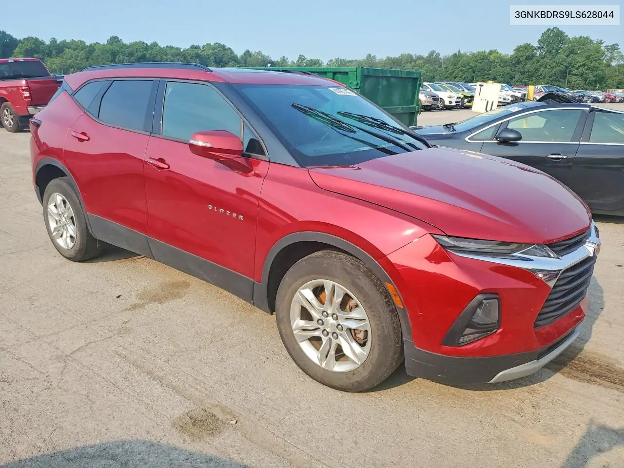 2020 Chevrolet Blazer 3Lt VIN: 3GNKBDRS9LS628044 Lot: 60995196