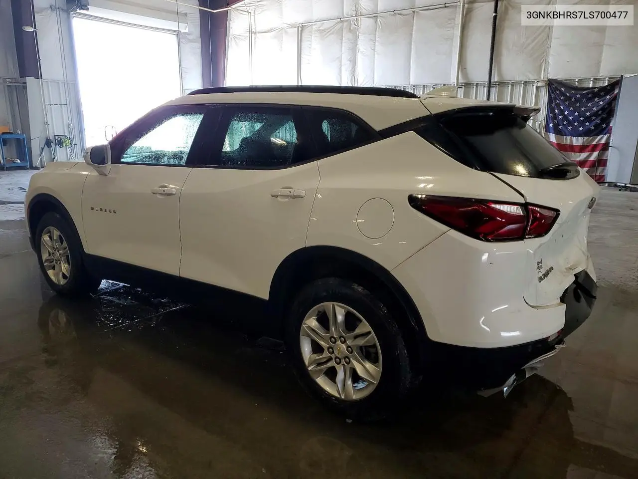 2020 Chevrolet Blazer 2Lt VIN: 3GNKBHRS7LS700477 Lot: 61129536