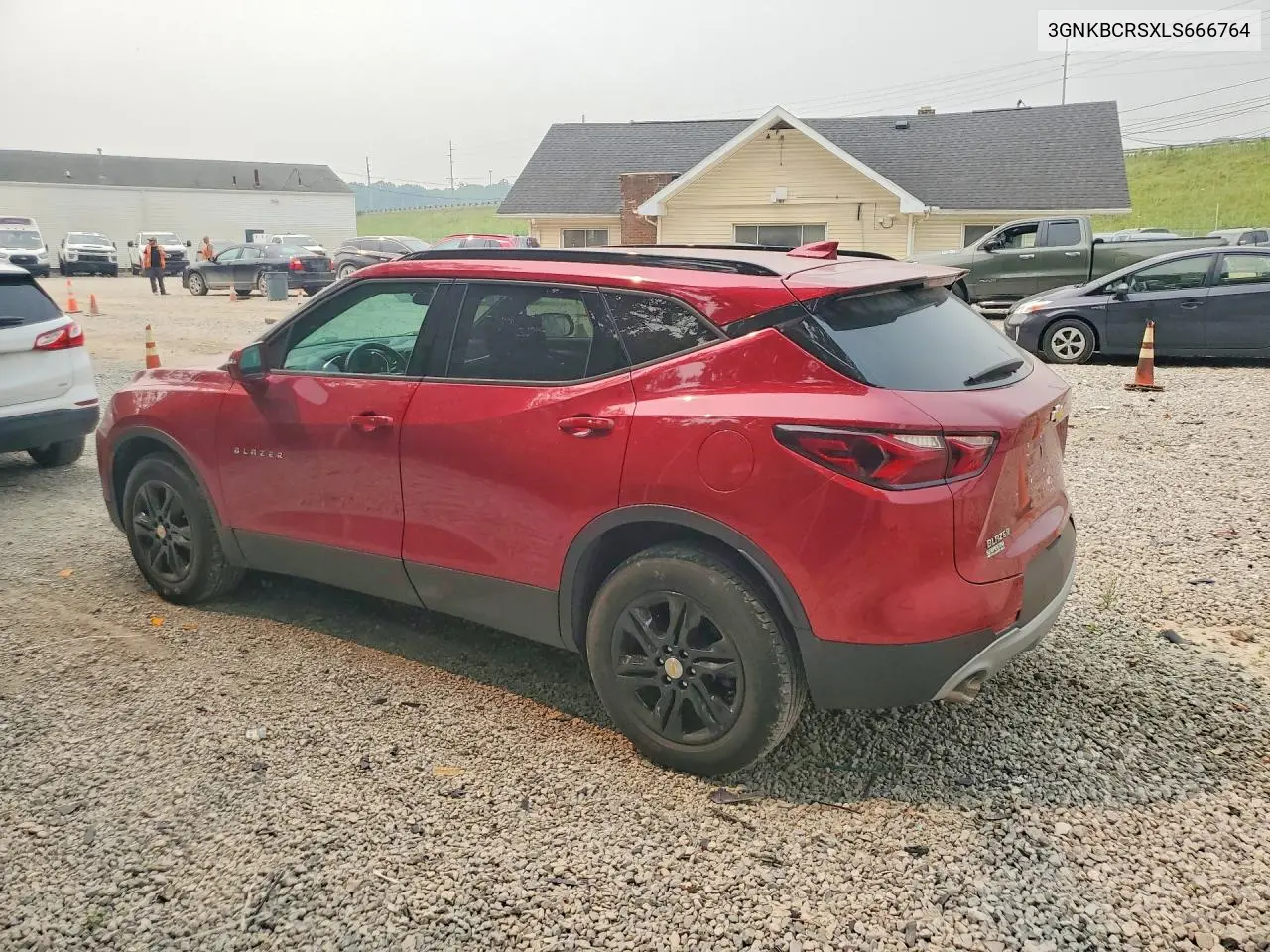 2020 Chevrolet Blazer 2Lt VIN: 3GNKBCRSXLS666764 Lot: 61397466