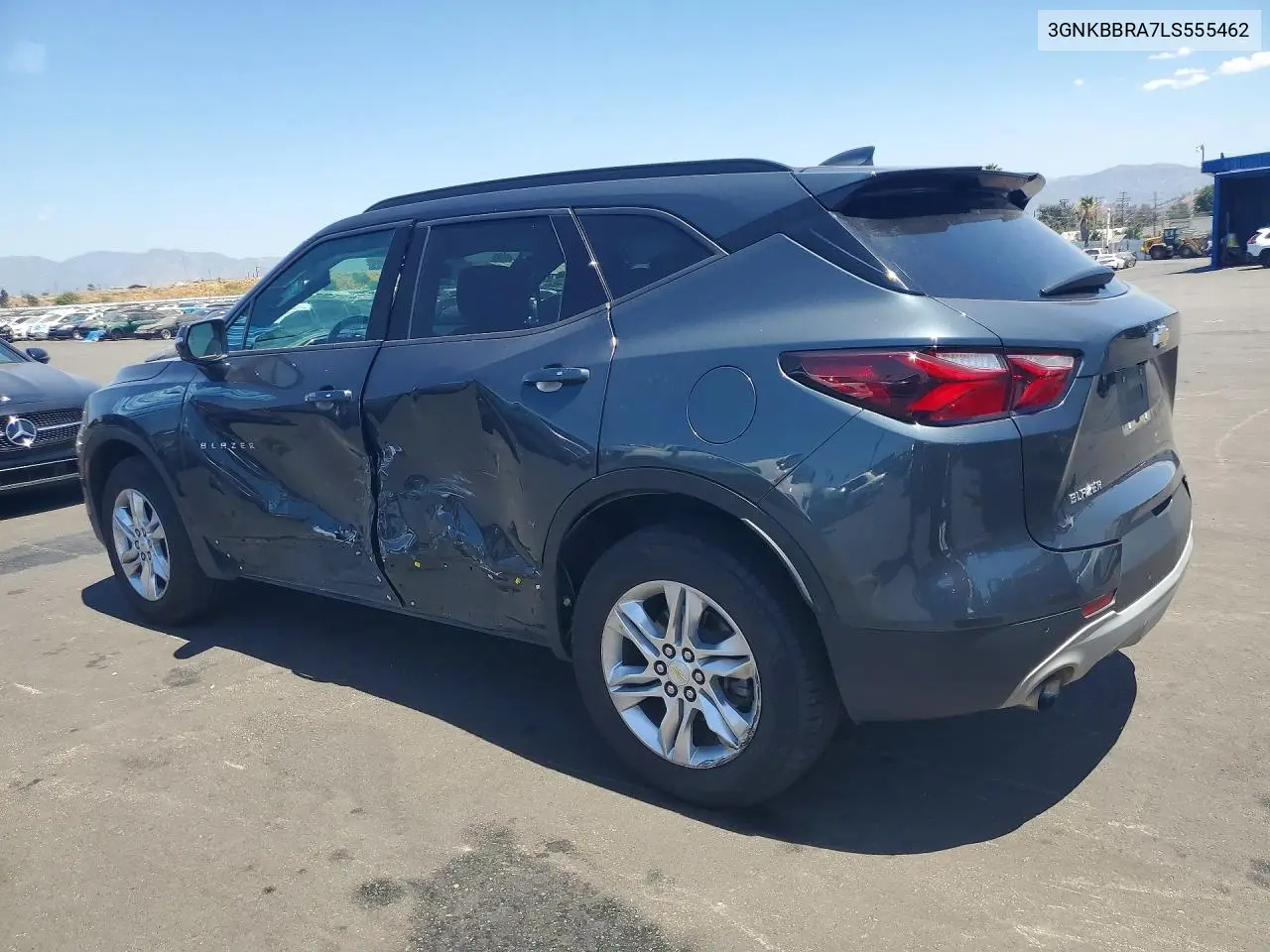 2020 Chevrolet Blazer 1Lt VIN: 3GNKBBRA7LS555462 Lot: 61408346
