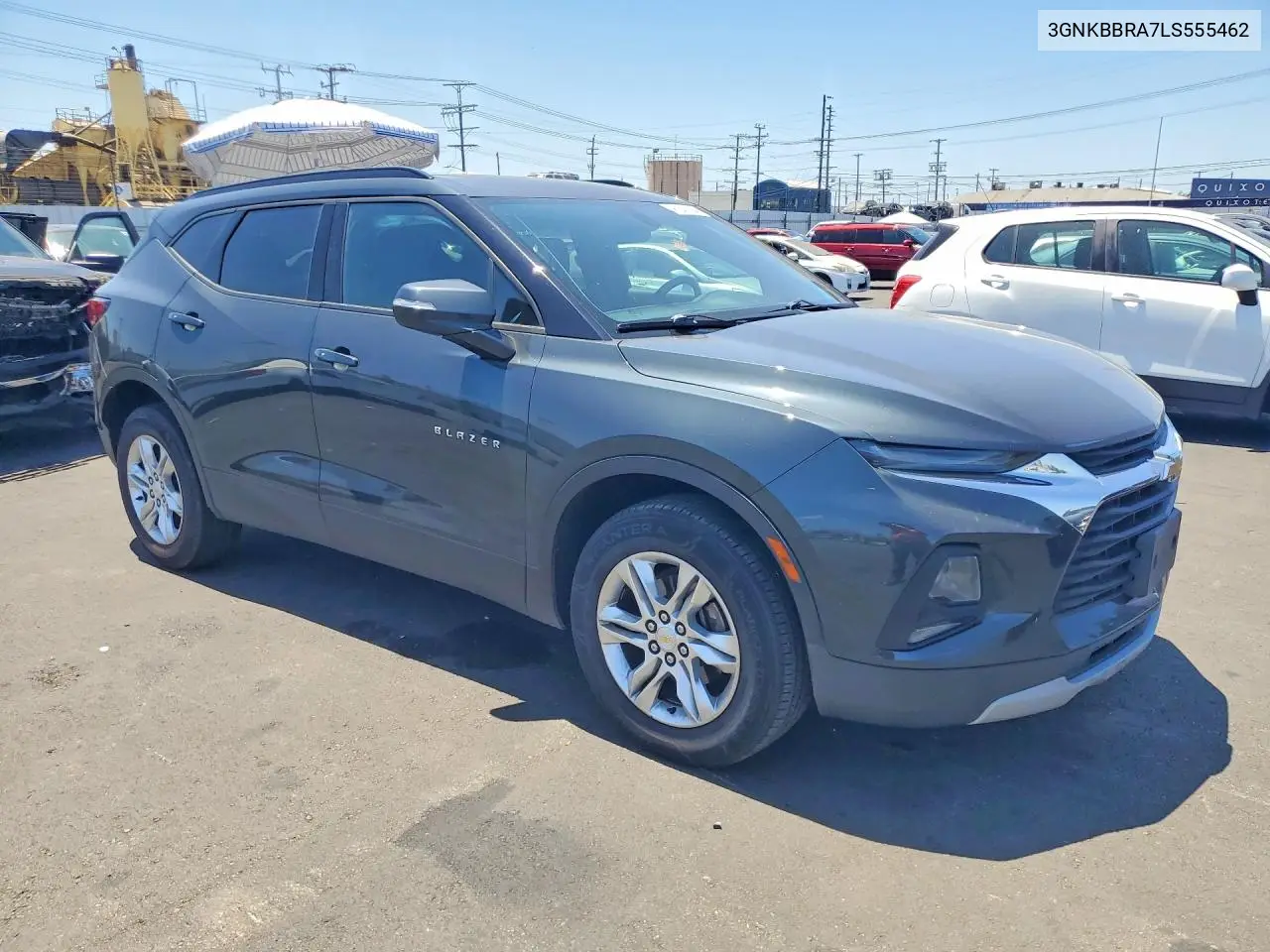 2020 Chevrolet Blazer 1Lt VIN: 3GNKBBRA7LS555462 Lot: 61408346