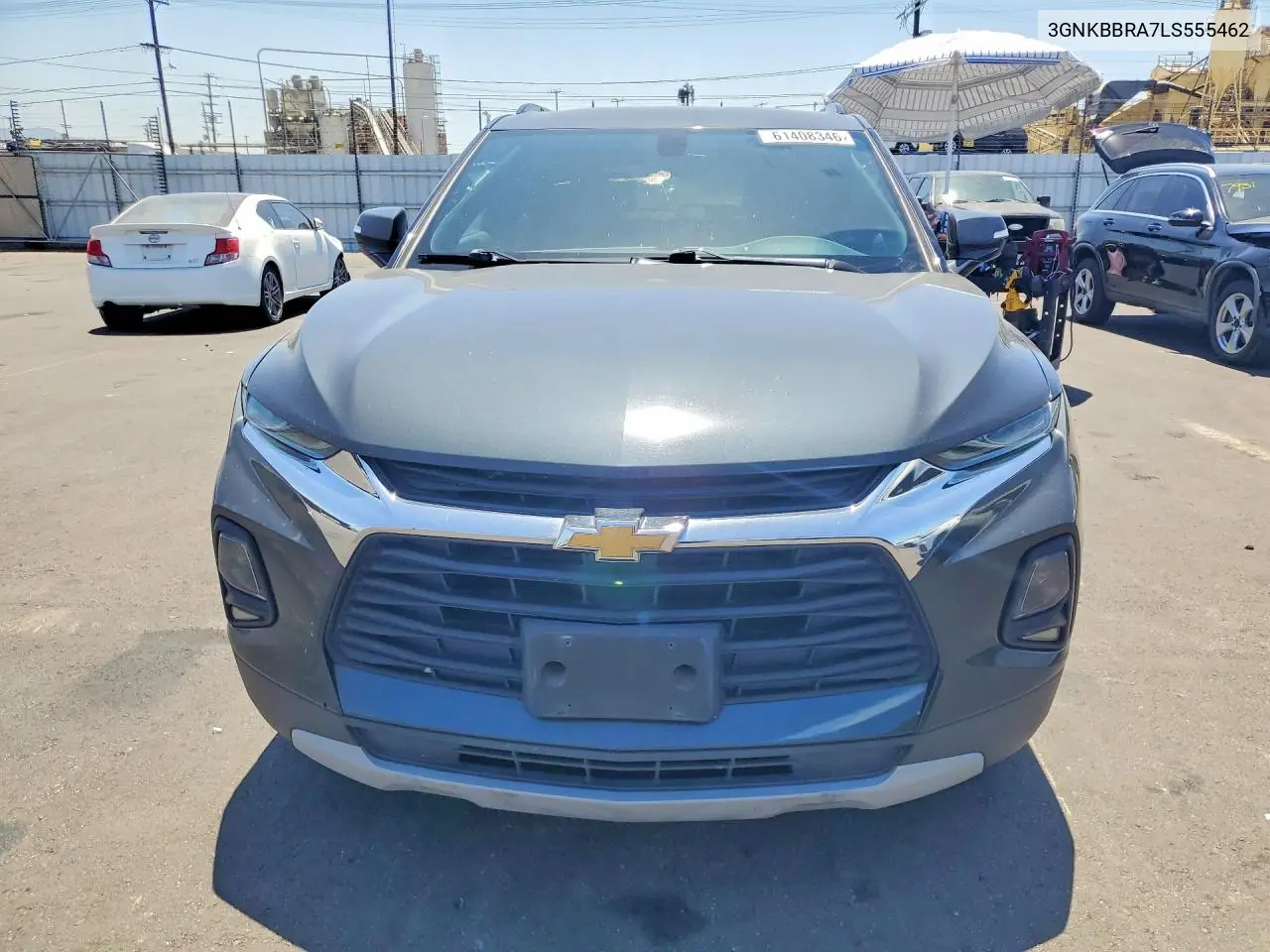 2020 Chevrolet Blazer 1Lt VIN: 3GNKBBRA7LS555462 Lot: 61408346