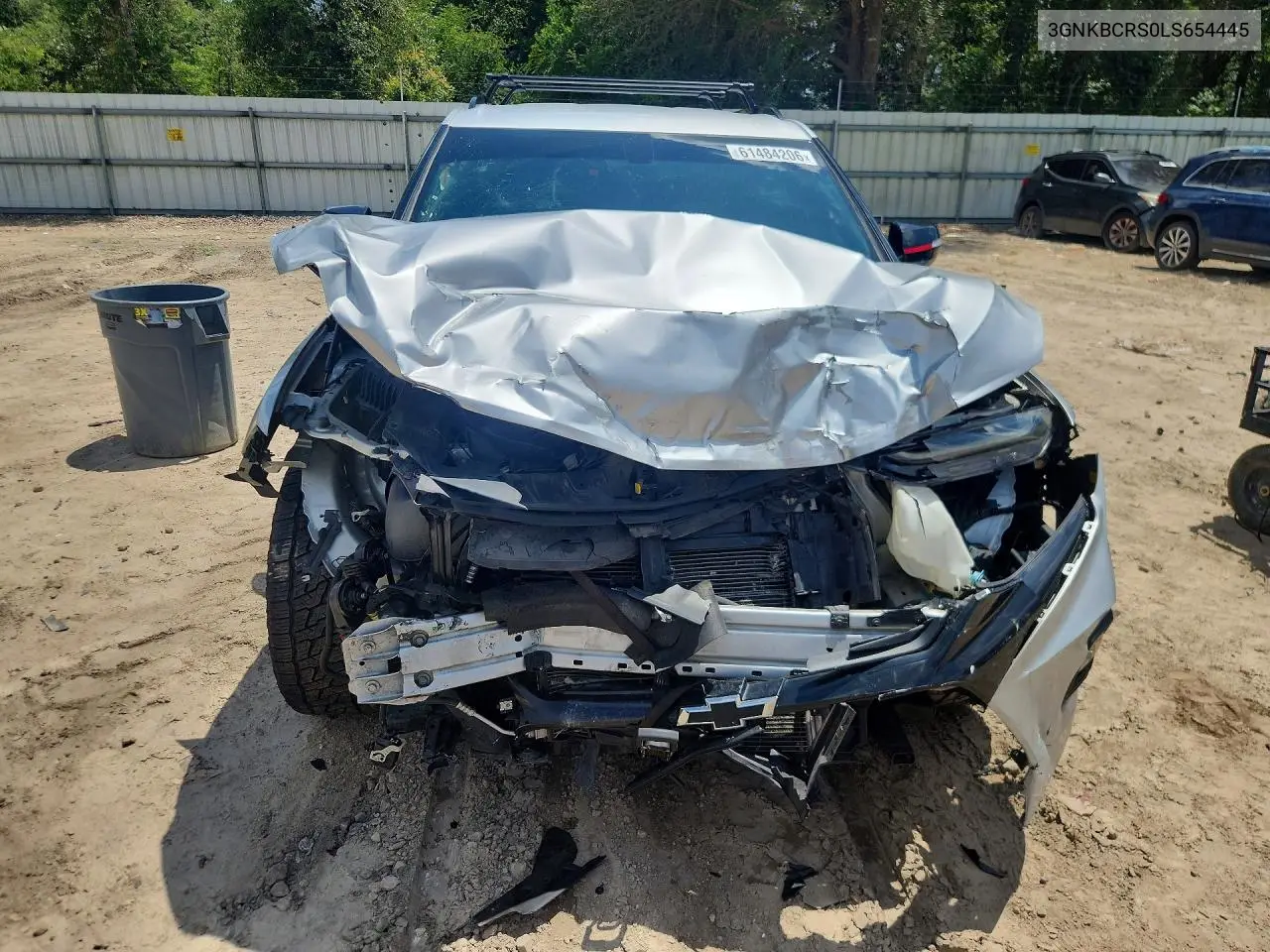 2020 Chevrolet Blazer 2Lt VIN: 3GNKBCRS0LS654445 Lot: 61484206