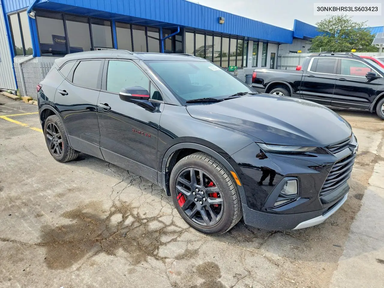 2020 Chevrolet Blazer 2Lt VIN: 3GNKBHRS3LS603423 Lot: 61624536