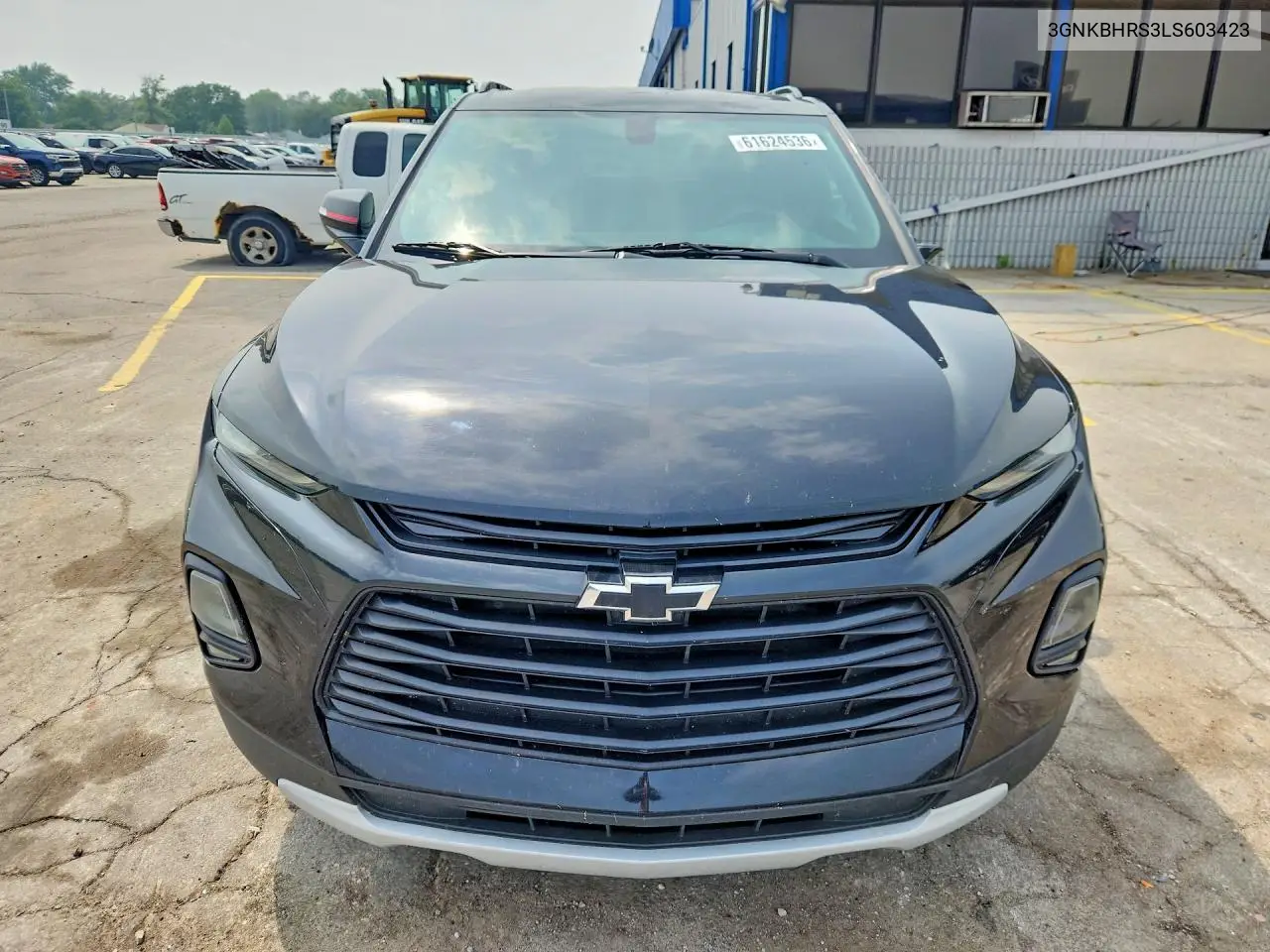 2020 Chevrolet Blazer 2Lt VIN: 3GNKBHRS3LS603423 Lot: 61624536