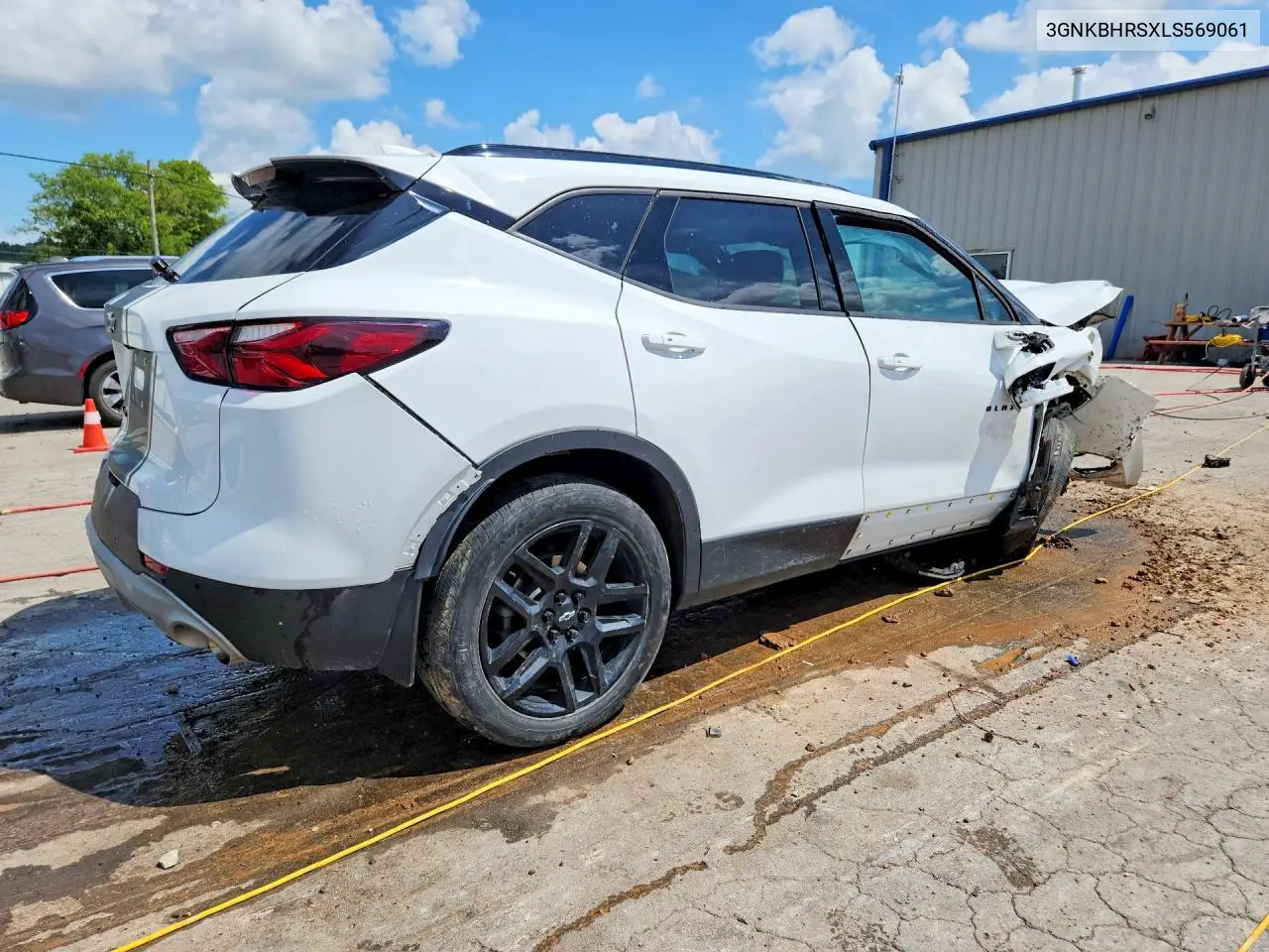 2020 Chevrolet Blazer 2Lt VIN: 3GNKBHRSXLS569061 Lot: 61845776