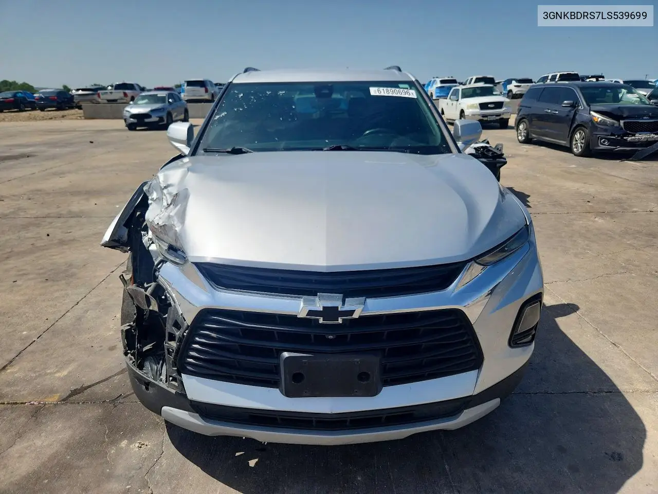 3GNKBDRS7LS539699 2020 Chevrolet Blazer 3Lt