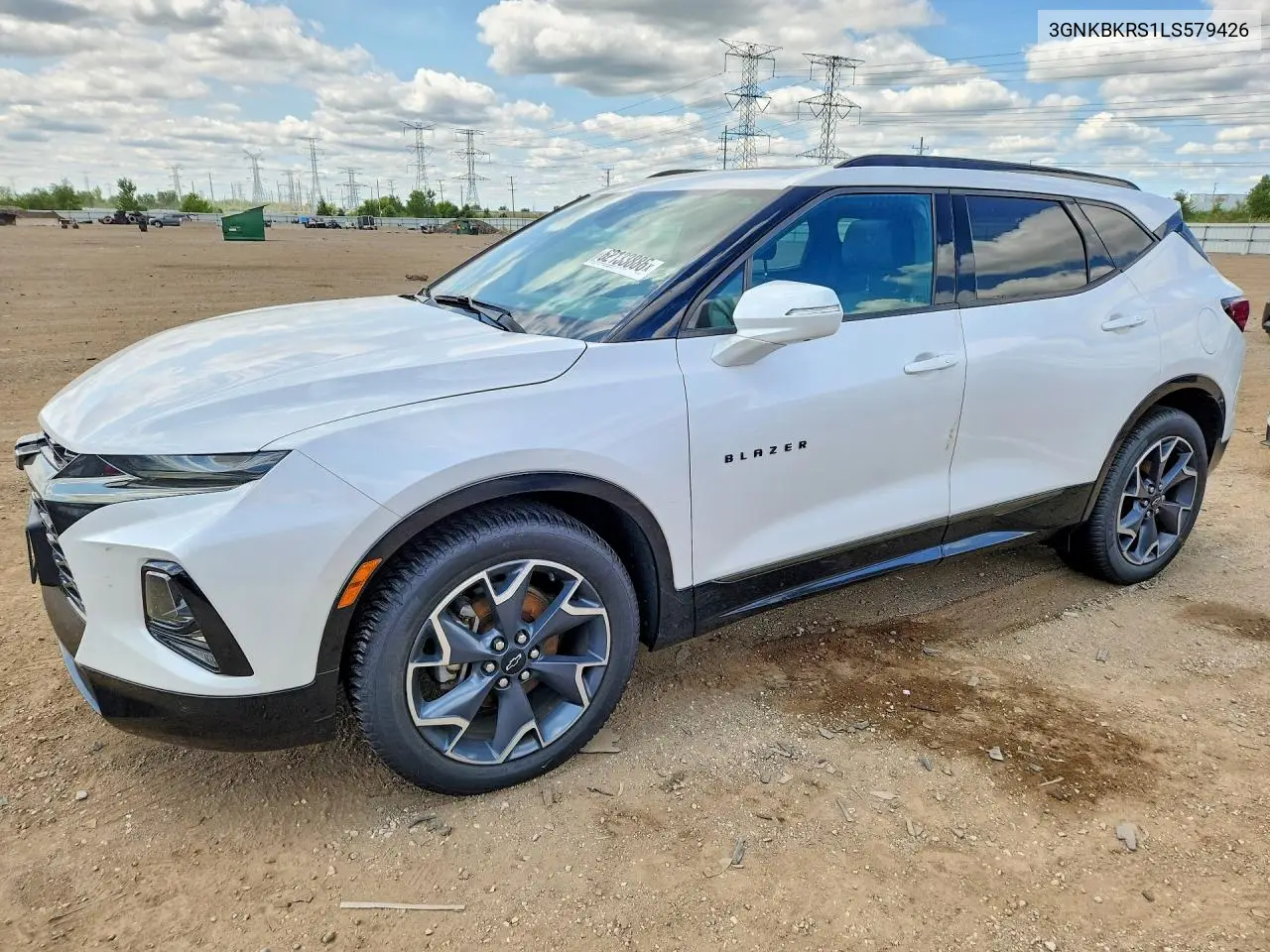 2020 Chevrolet Blazer Rs VIN: 3GNKBKRS1LS579426 Lot: 62133886