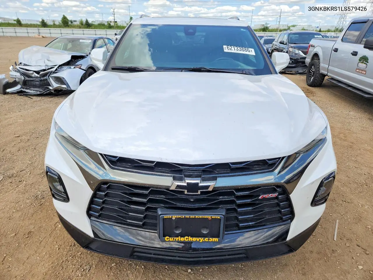 2020 Chevrolet Blazer Rs VIN: 3GNKBKRS1LS579426 Lot: 62133886
