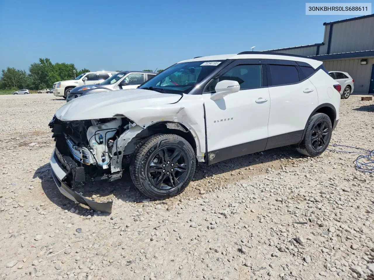 2020 Chevrolet Blazer 2Lt VIN: 3GNKBHRS0LS688611 Lot: 76294185