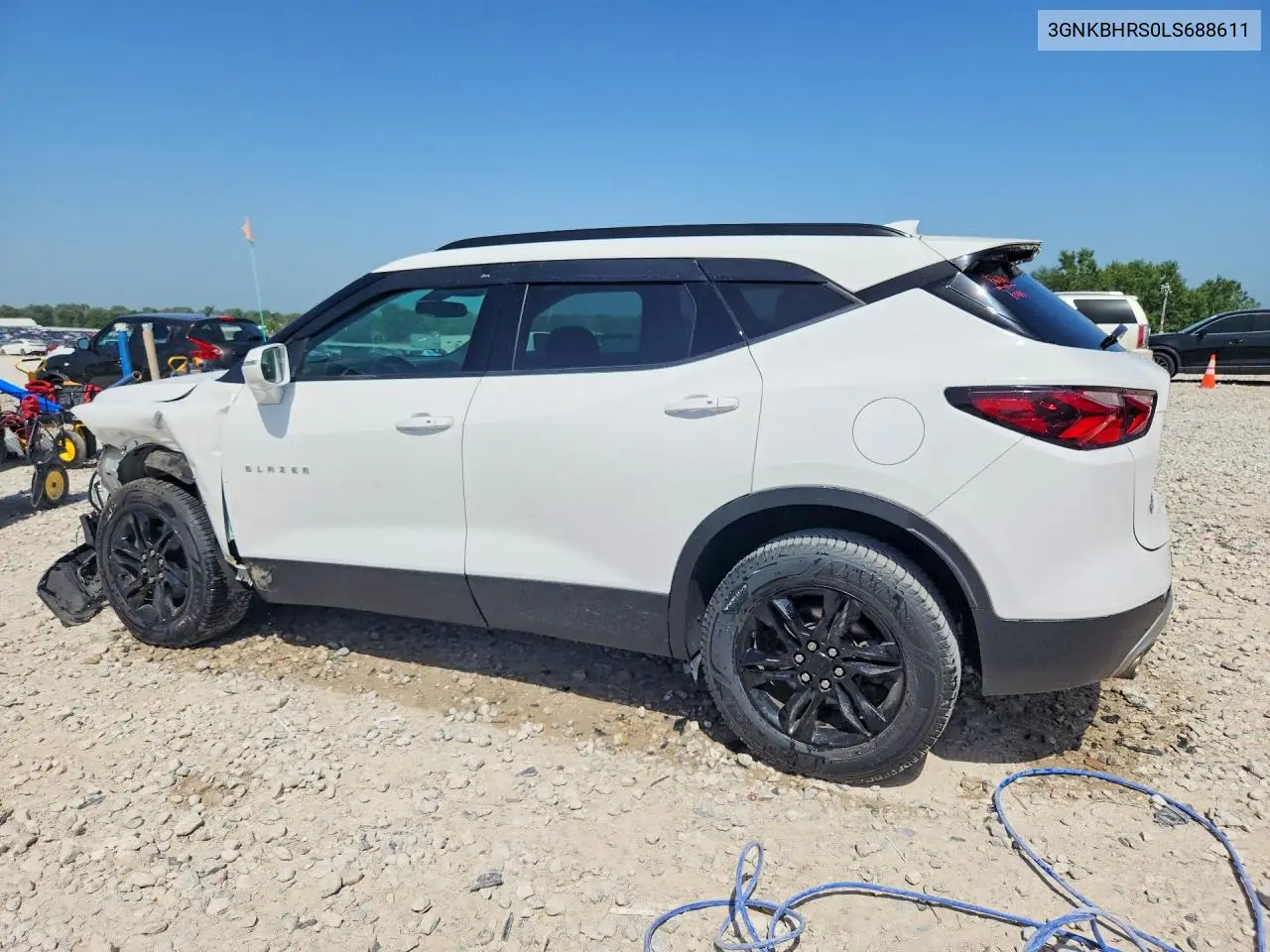 2020 Chevrolet Blazer 2Lt VIN: 3GNKBHRS0LS688611 Lot: 76294185