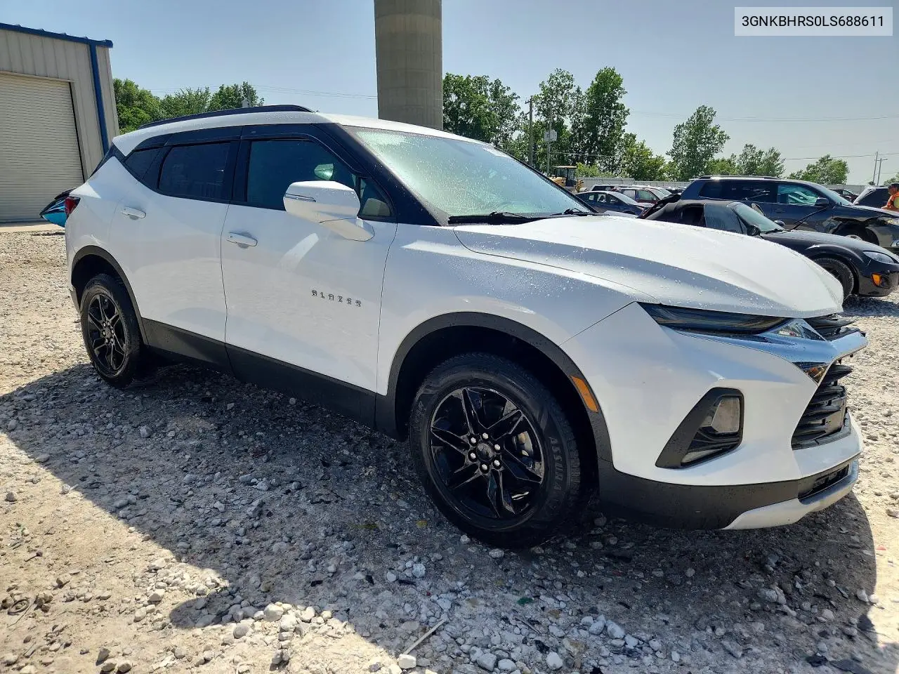 2020 Chevrolet Blazer 2Lt VIN: 3GNKBHRS0LS688611 Lot: 76294185