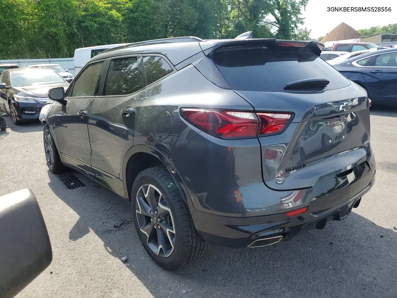 2021 Chevrolet Blazer VIN: 3GNKBERS8MS528556 Lot: 56349536