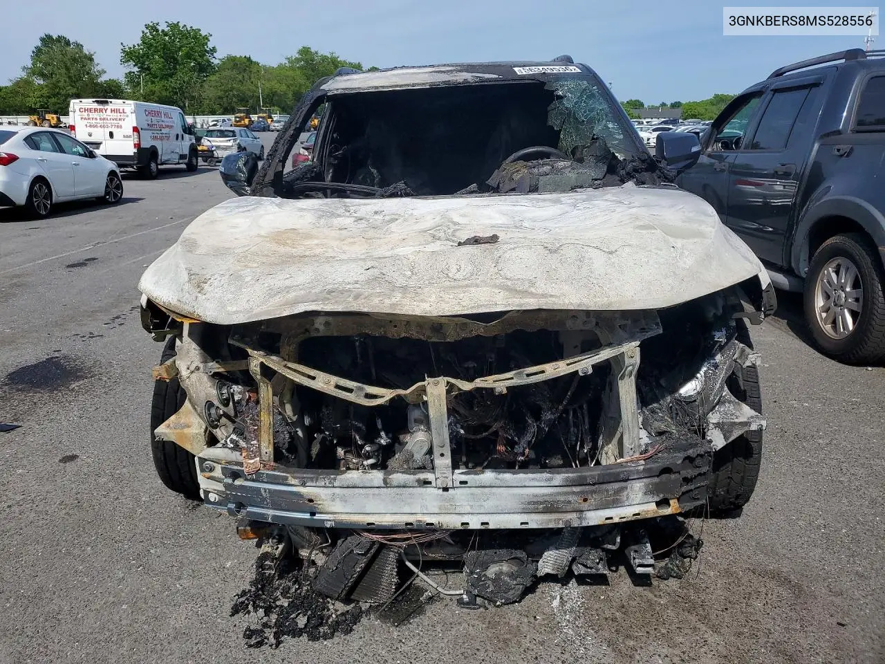 2021 Chevrolet Blazer VIN: 3GNKBERS8MS528556 Lot: 56349536