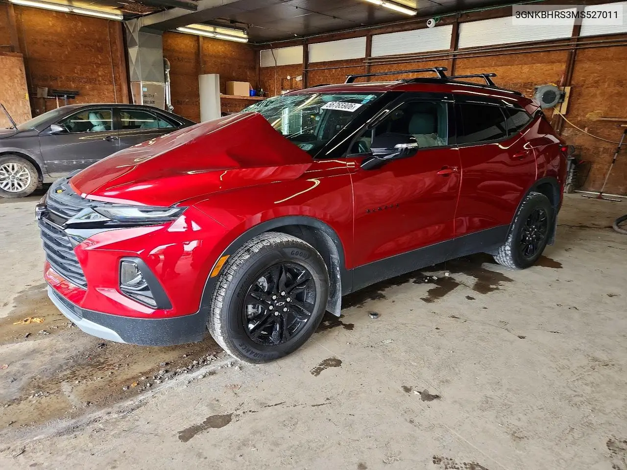 2021 Chevrolet Blazer 2Lt VIN: 3GNKBHRS3MS527011 Lot: 56765906