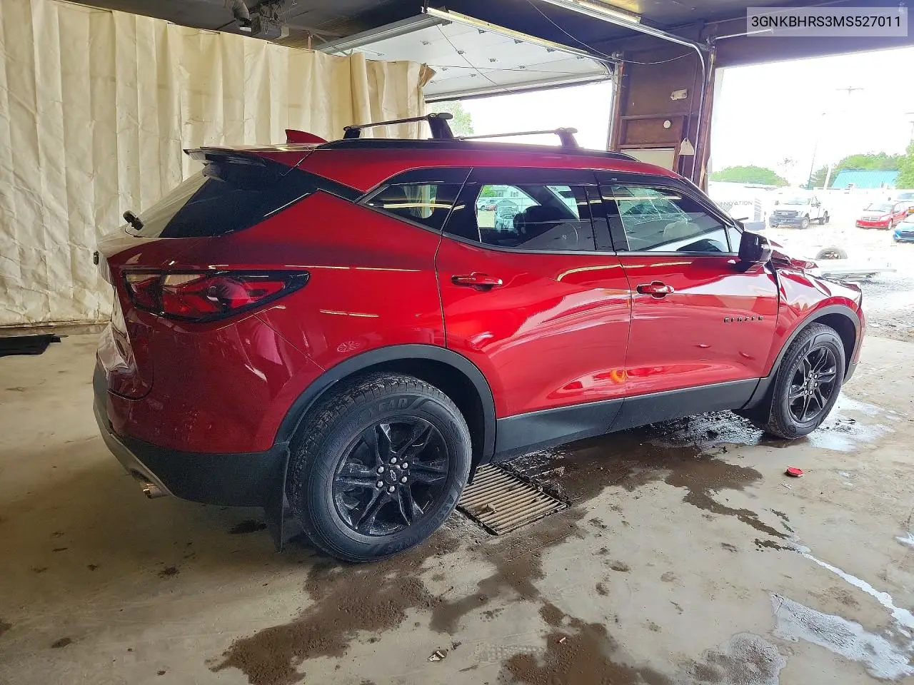 2021 Chevrolet Blazer 2Lt VIN: 3GNKBHRS3MS527011 Lot: 56765906