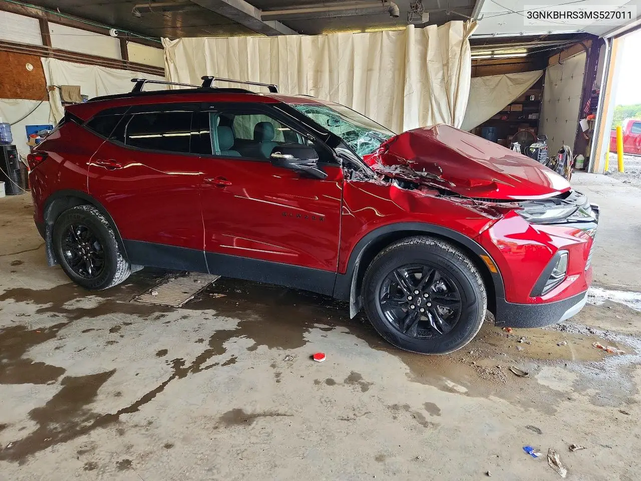 2021 Chevrolet Blazer 2Lt VIN: 3GNKBHRS3MS527011 Lot: 56765906