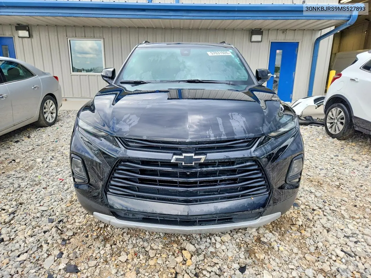 2021 Chevrolet Blazer 3Lt VIN: 3GNKBJRS9MS527893 Lot: 57031926